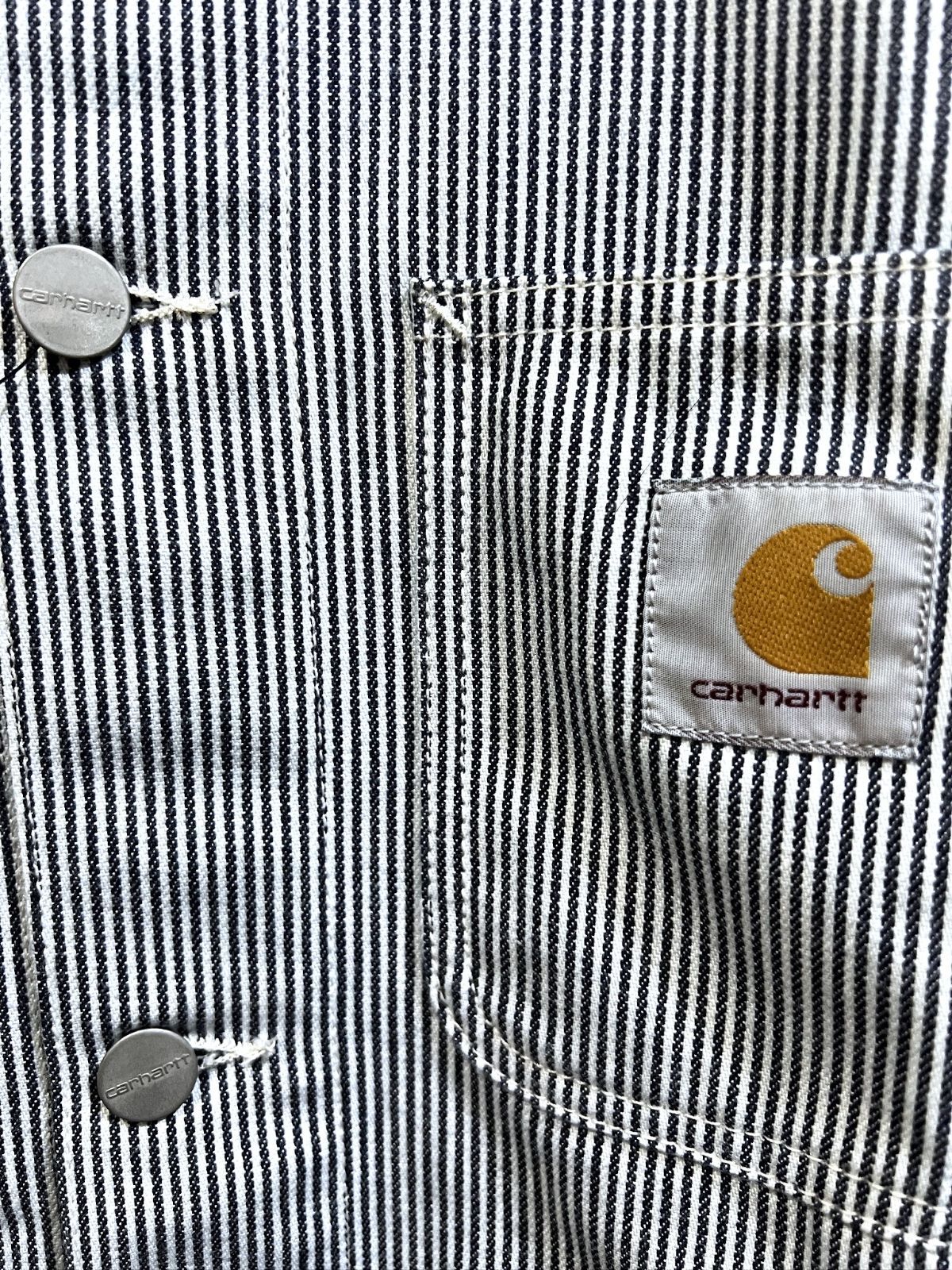 Carhartt カバーオール ストライプ ヒッコリー ミシガンコート CarHartt(カーハート) MICHIGAN COATヒッコリーストライプ
