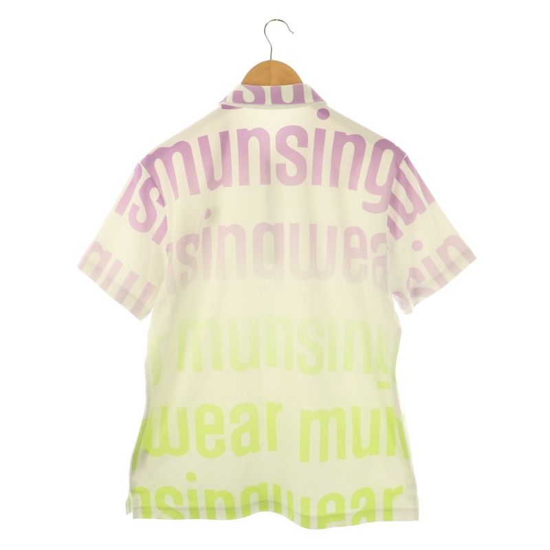 Munsingwear マンシングウェア 半袖 ポロシャツ 総柄 グレー マンシングウェア（Munsingwear） 半袖 ポロシャツ メンズ 通販
