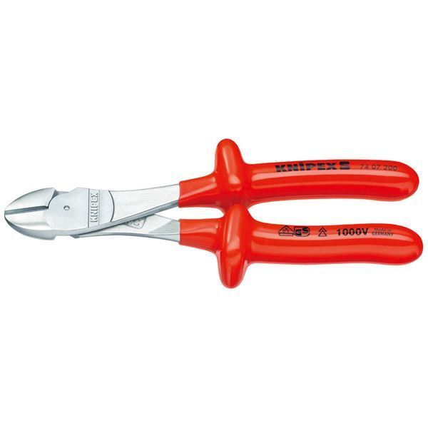 KNIPEX クニペックス 7407-250 絶縁強力斜ニッパー 1000V