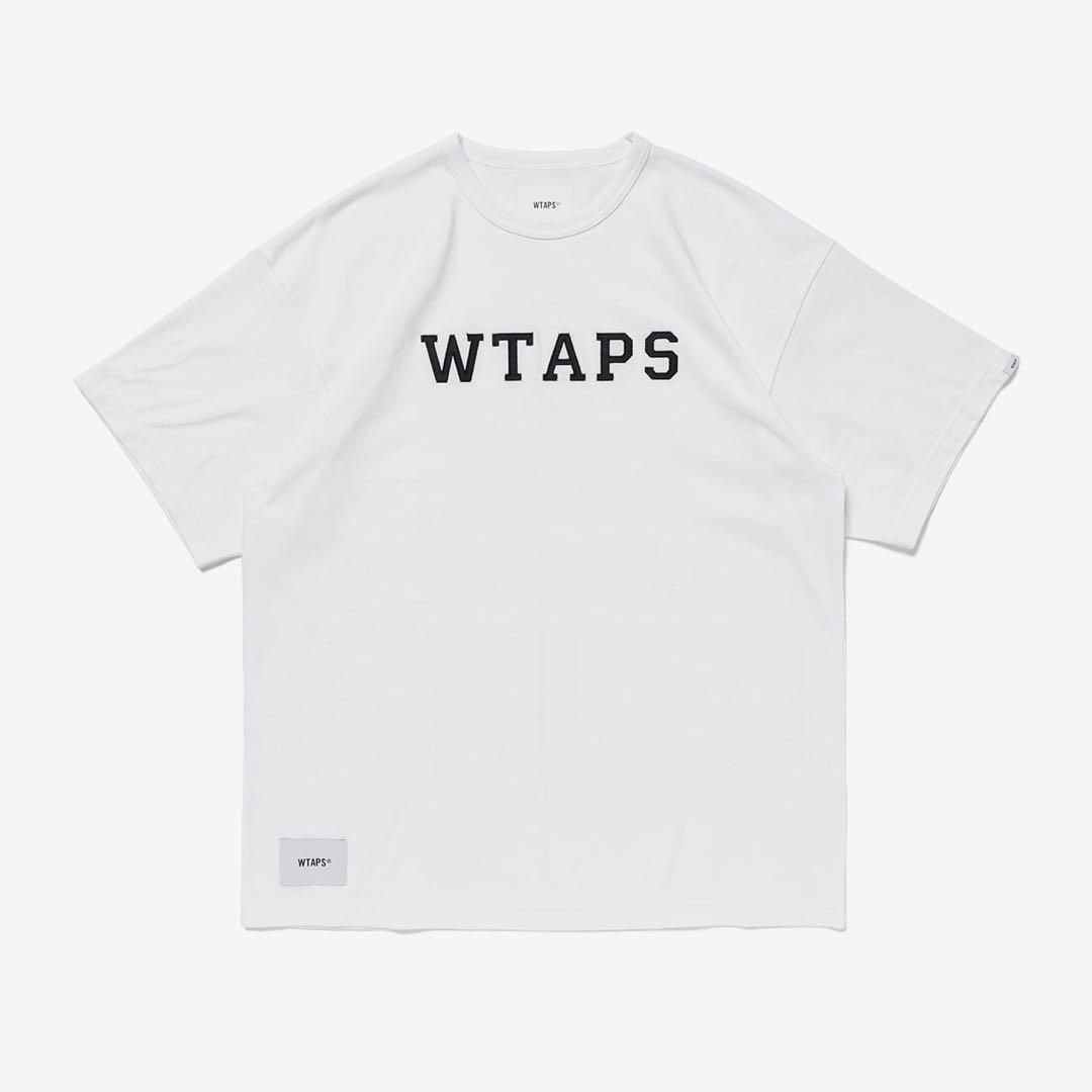 WTAPS 24SS ACADEMY SS COLLEGE WHITE ホワイト