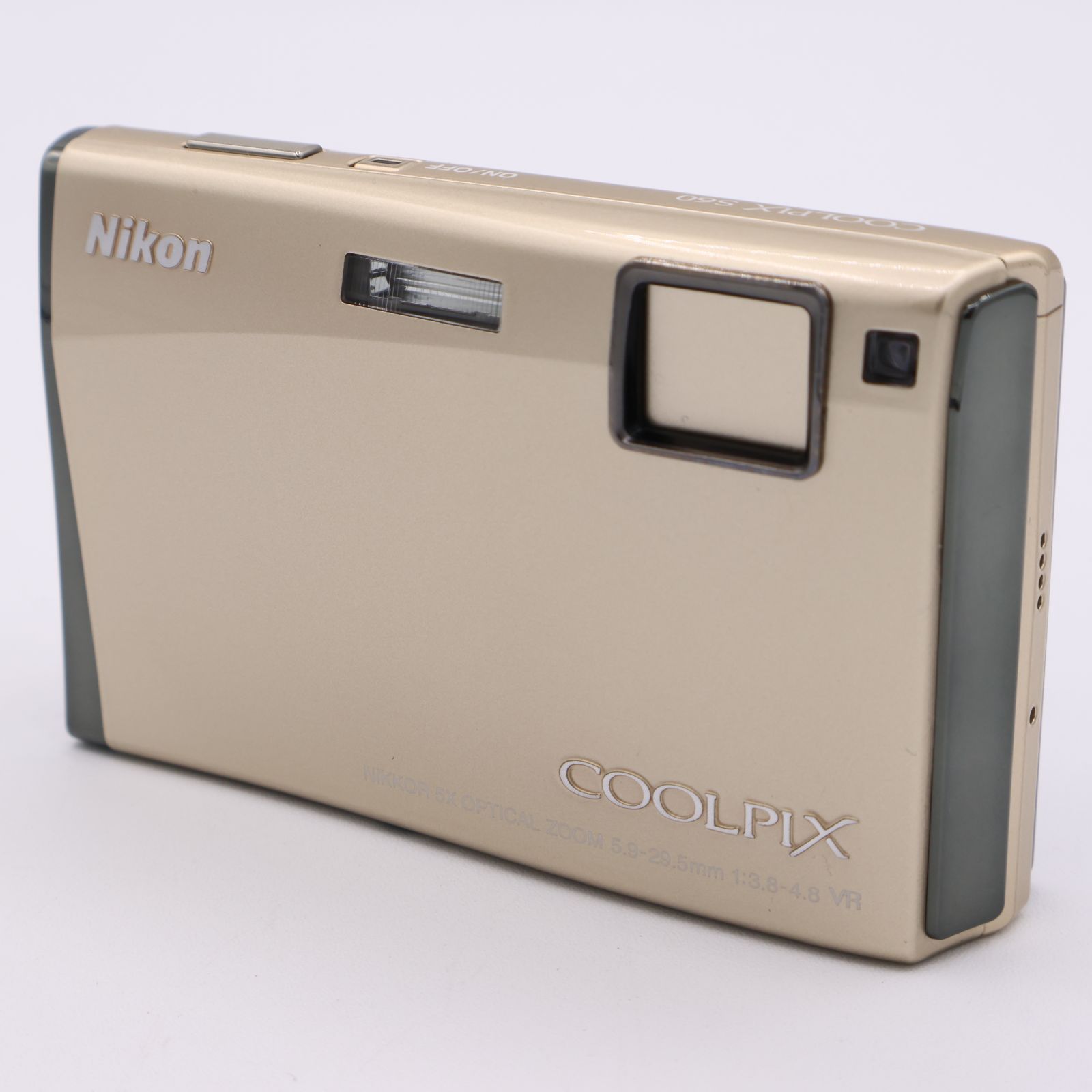 Nikon デジタルカメラ COOLPIX (クールピクス) S60 リッチゴールド  