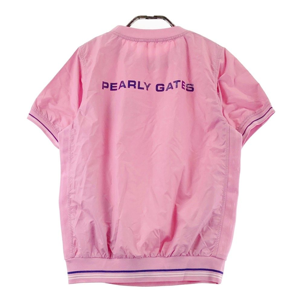 サイズ：1 PEARLY GATES パーリーゲイツ 半袖スニードジャック ピンク