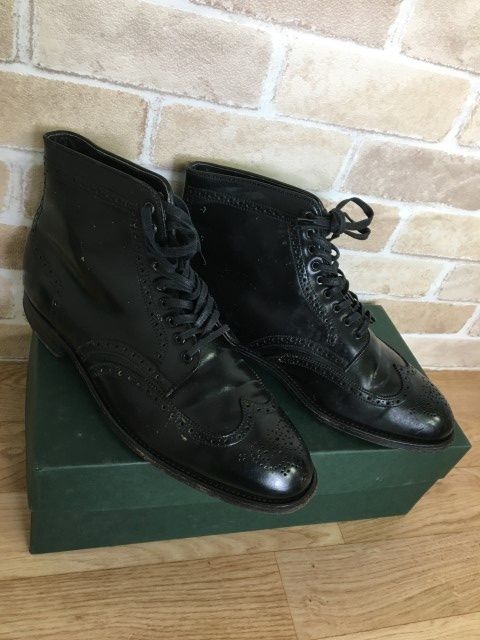 中古】ALDEN ｵｰﾙﾃﾞﾝ 4461H Color 8 Shell Cordovan Wing Tip Boot ｺｰﾄﾞﾊﾞﾝ  ｳｨﾝｸﾞﾁｯﾌﾟ ﾌﾞｰﾂ ﾌﾞﾗｯｸ 9 33884135 - メルカリ