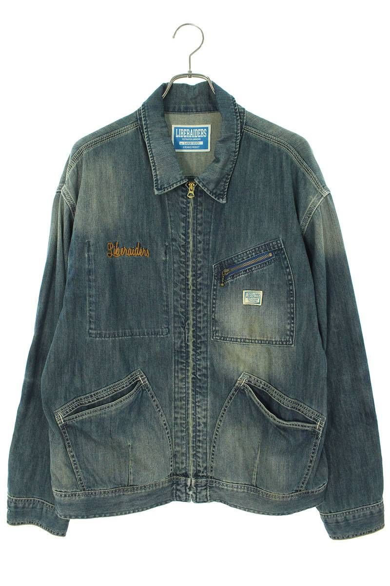 リベレイダース ZIP FRONT DENIM JACKET 760092301 ジップフロント