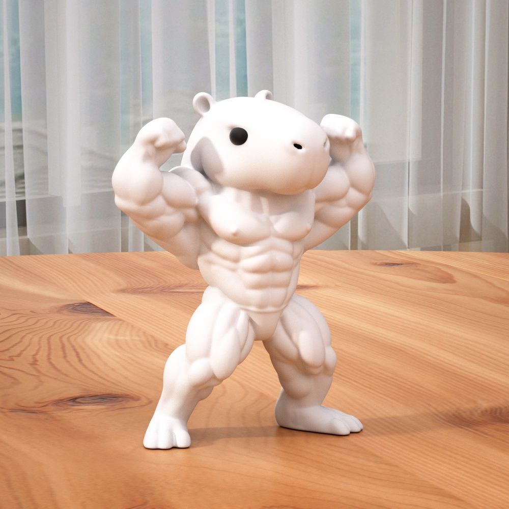 ムキムキフィギュア スクワット フィギュア ボディビル ムキムキ