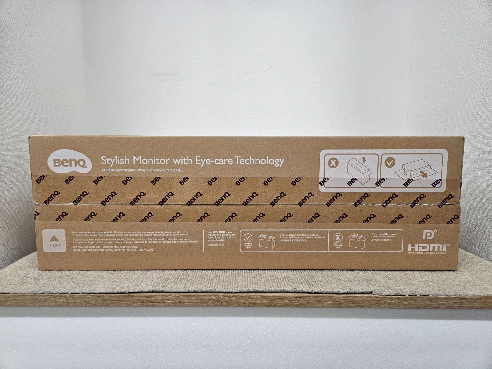 全国送料無料！ BenQ アイケアモニターホワイト GW2790QT 27インチ WQHD IPS USB Type-C 65W給電 HDMI DP GW2790-T