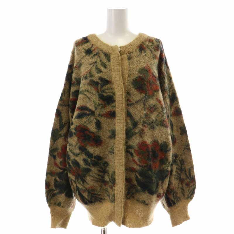 Ameri vintage RUG PATTERN KNIT JACKET ameri vintage 今季2024fw aw