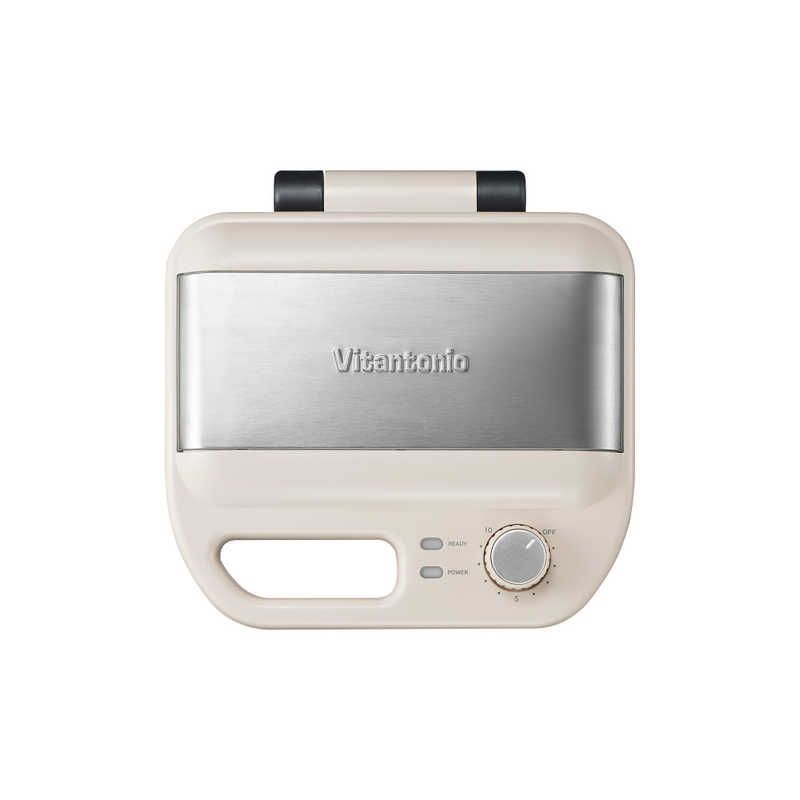ビタントニオ ワッフル＆ホットサンドベーカー アイボリー アイボリー VWH-600-I 未開梱