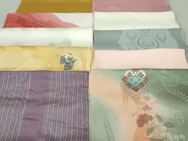 平和屋着物 和装小物 帯揚げ10枚 正絹 DAAV8177by