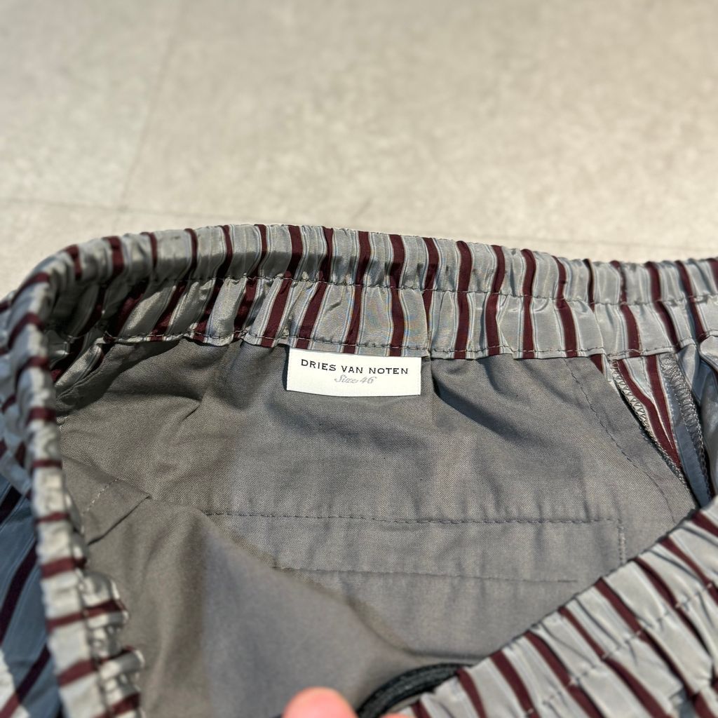 DRIES VAN NOTEN 幾何学模様 ストレートパンツ 29 Dries Van Noten ドリスヴァンノッテン 23SS PARKINO 6365 M.W