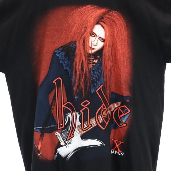 The Roxx 90s Hide X Japan プリント 半袖 Tシャツ L ブラック系