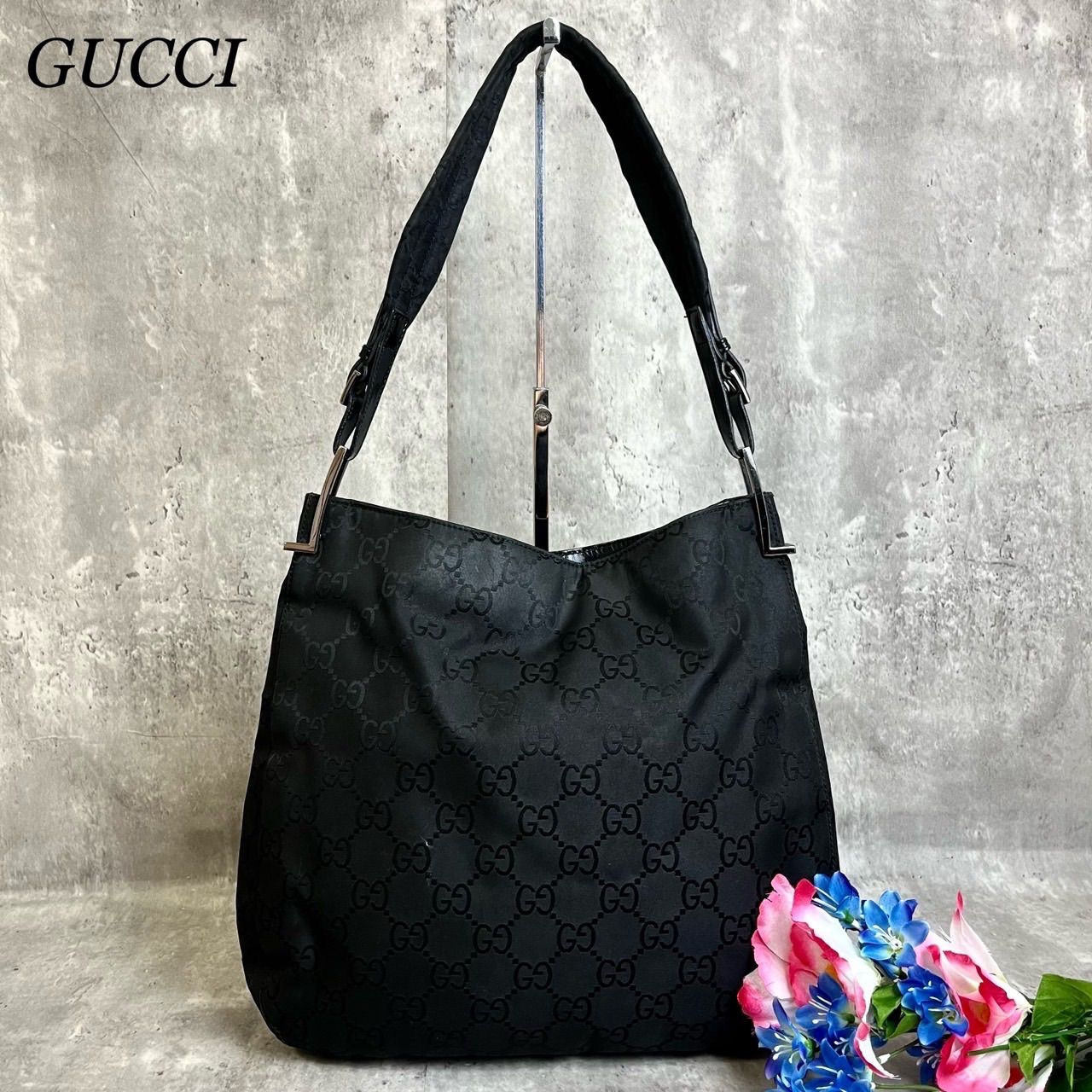 ✨良品✨ GUCCI グッチ ワンショルダーバッグ トートバッグ ジャンボGG 