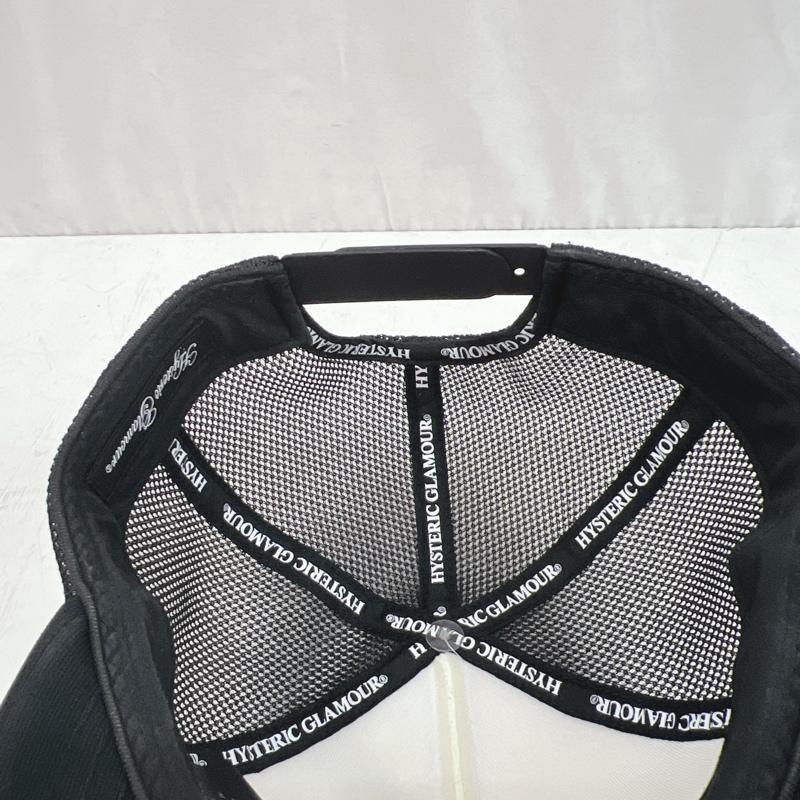 ヒステリックグラマー SEE NO EVIL スタッズメッシュキャップ ピンク HYSTERIC GLAMOUR SEE NO EVIL スタッズメッシュキャップ