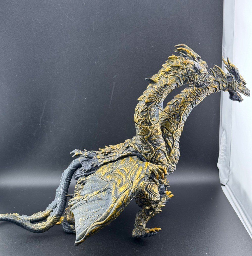 FIGURE - 【中古品】 カイザーギドラ　TM &amp;C 2004 BANDAI ソフビ  フィギュア　ポピー 中古品】 カイザーギドラ TM &C 2004 BANDAI ソフビ フィギュア