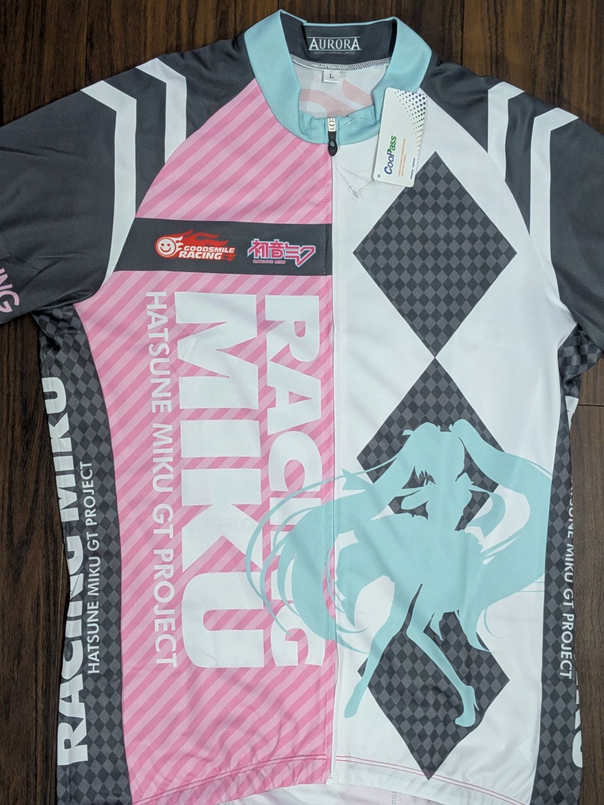 AURORA レーシングミク 2019 サイクルジャージ L 初音ミク 自転車