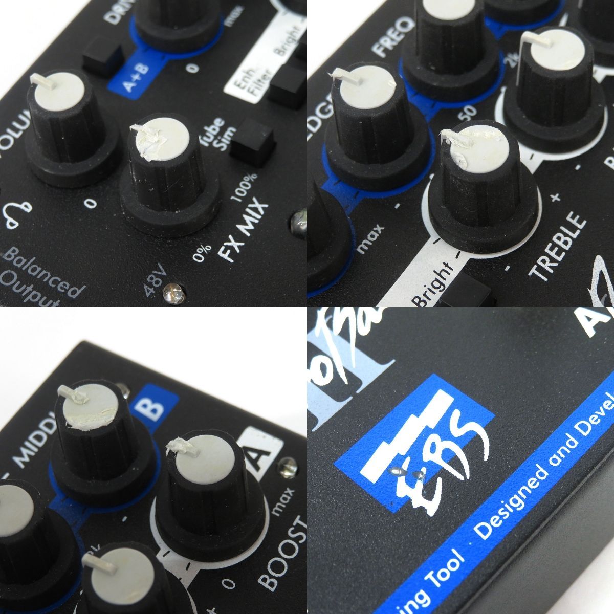 EBS イービーエス Micro Bass II ベース用 エフェクター プリアンプ ※中古 - メルカリ