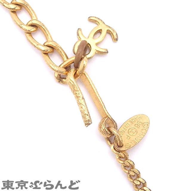 シャネル CHANEL ココマーク サッカーボールモチーフ ネックレス