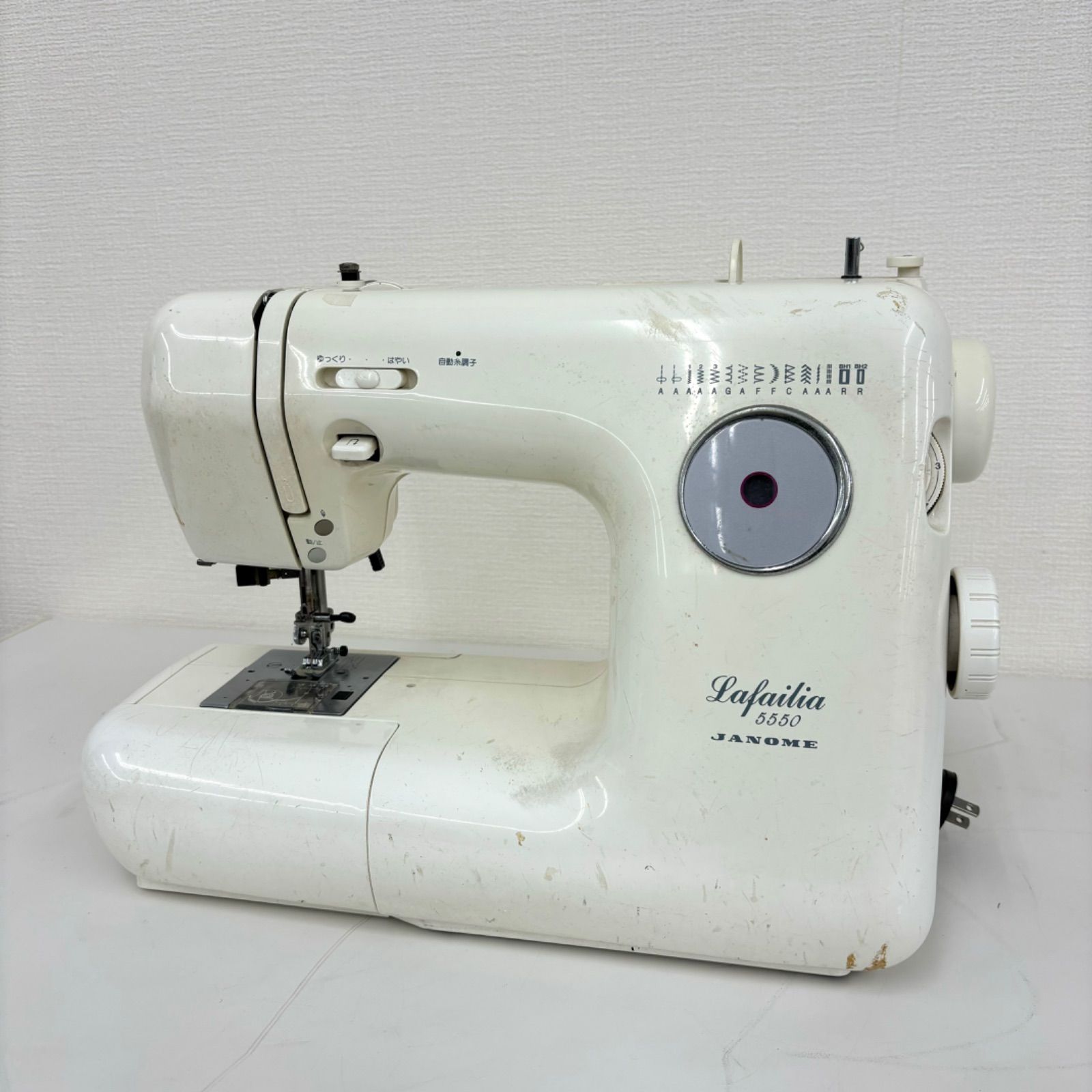 GK2【中古品】JANOME ジャノメ ミシン Lafailia 5550 MODEL 751型 - メルカリ