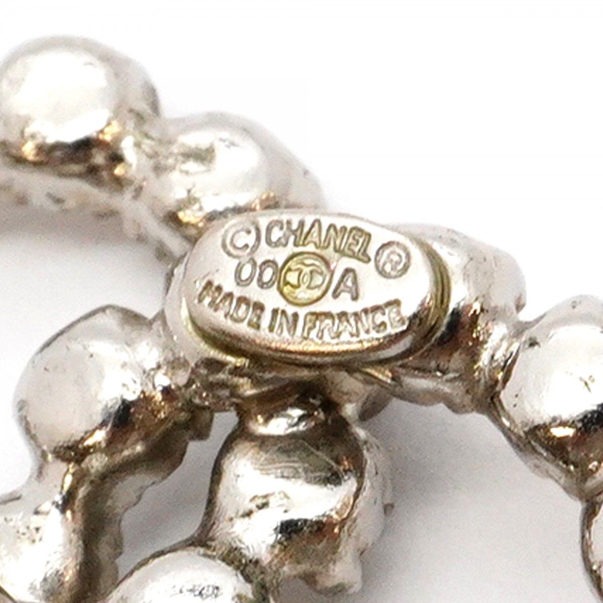 CHANEL* シャネル ピアス メタル ロゴ CCマーク シャネル)AB9086☆CCロゴ キラキラ☆ピアス (CHANEL/ピアス