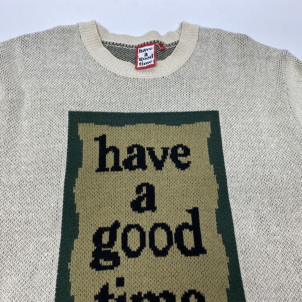 have a good time ハブ ア グッド タイム ニット セーター 長袖