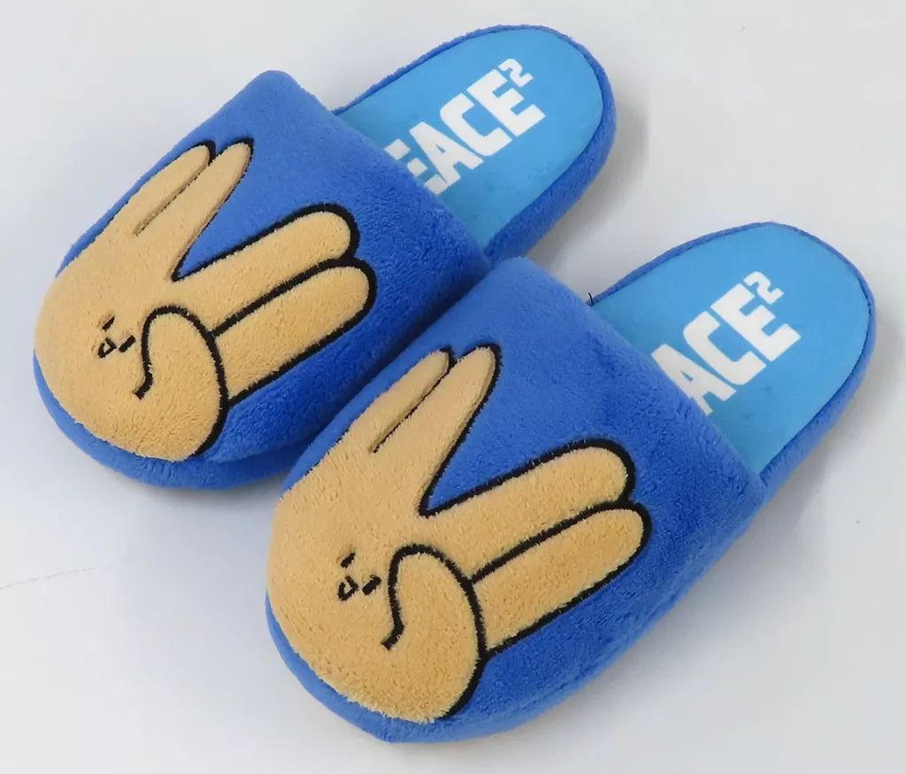 中古】雑貨 東海オンエア ピースの二乗のあいつルームシューズ M