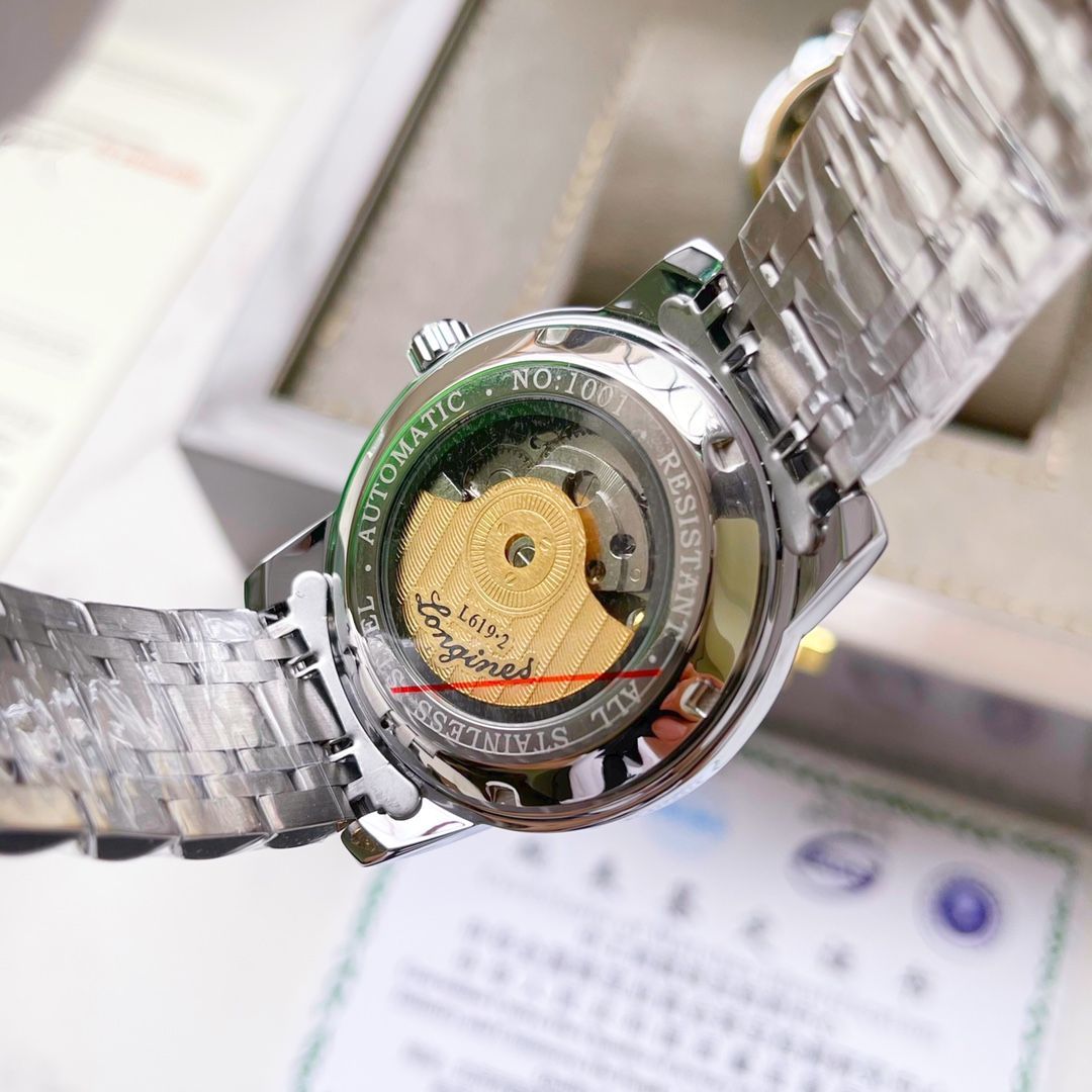 メンズ42mm｜超薄5.2mm機芯×2WAYベルト｜ジュネーブ仕上げ|日月表示｜ ｜