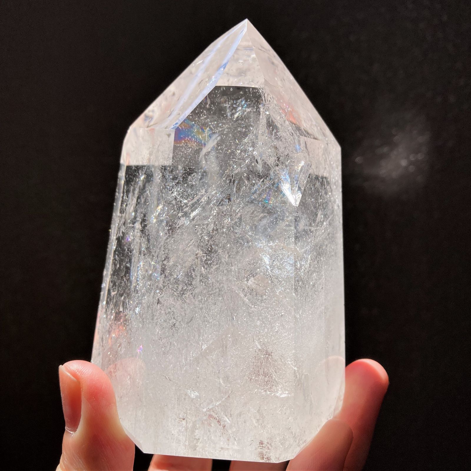 ブラジル・バイーア・アレグリ産 レムリアン水晶ポリッシュポイント