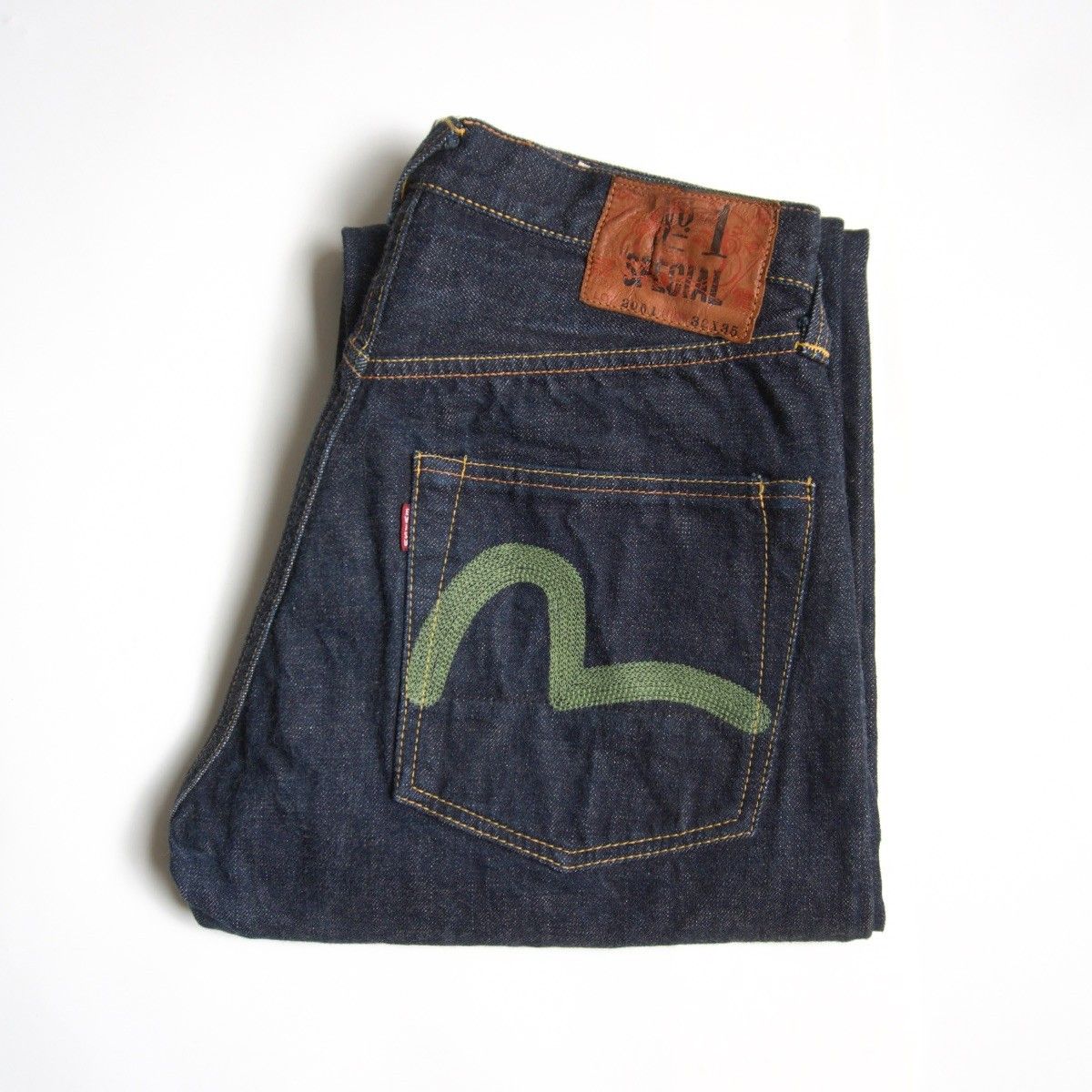 EVISUジーンズ　LOT 2001 サイズ32×32 Evisu Jeans W32 Lot 2001 No.2 21oz EXTRA HEAVY DENIM