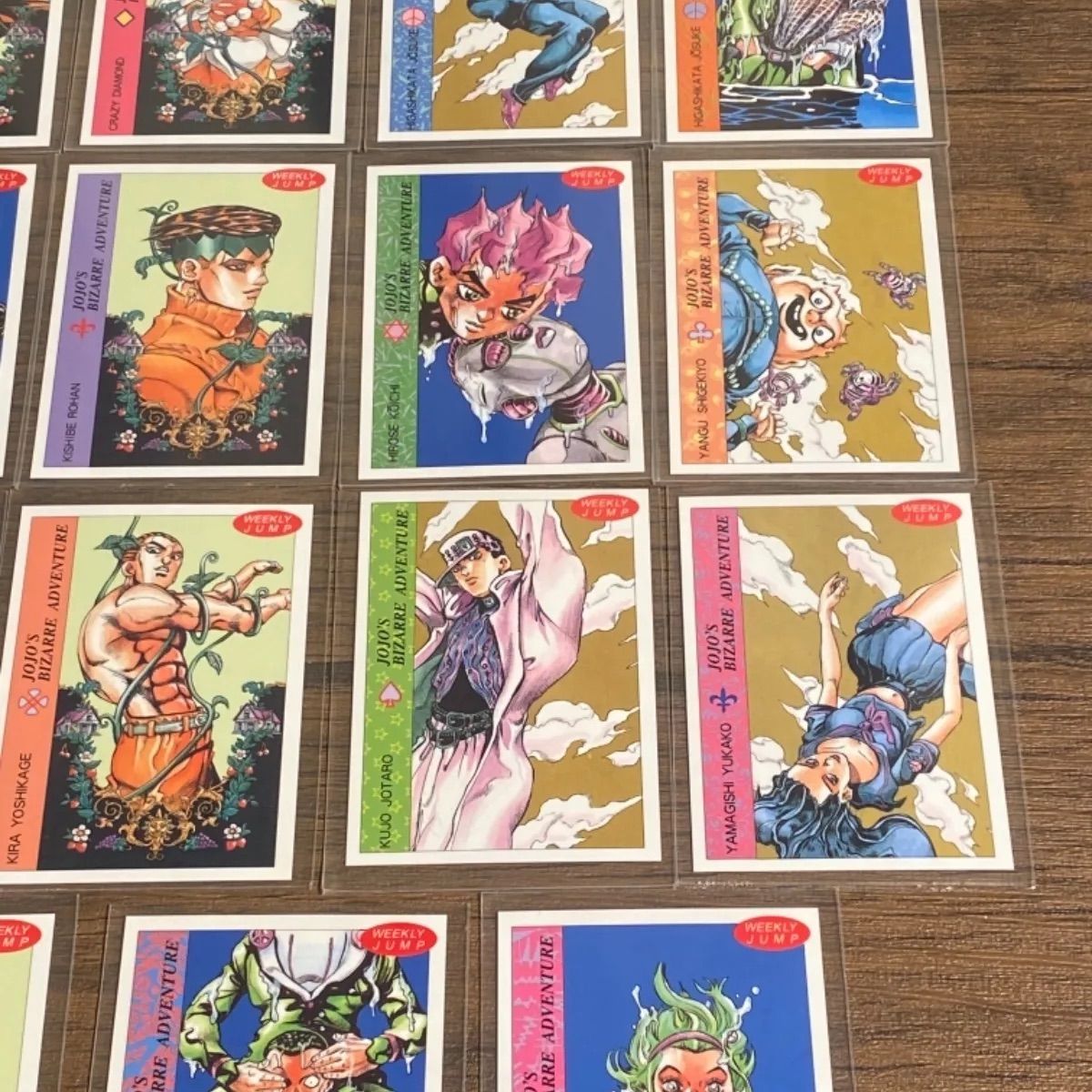 ジョジョの奇妙な冒険トレカ15枚セット バンダイ ジャンプ限定