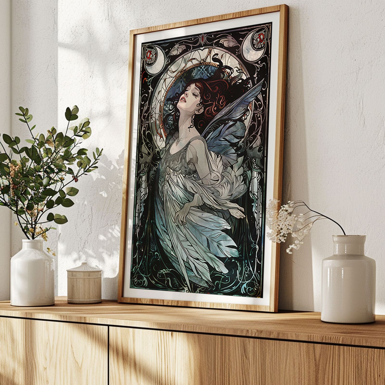 A4ポスター a1038 ポスター アートポスター 天使 絵画 タロット