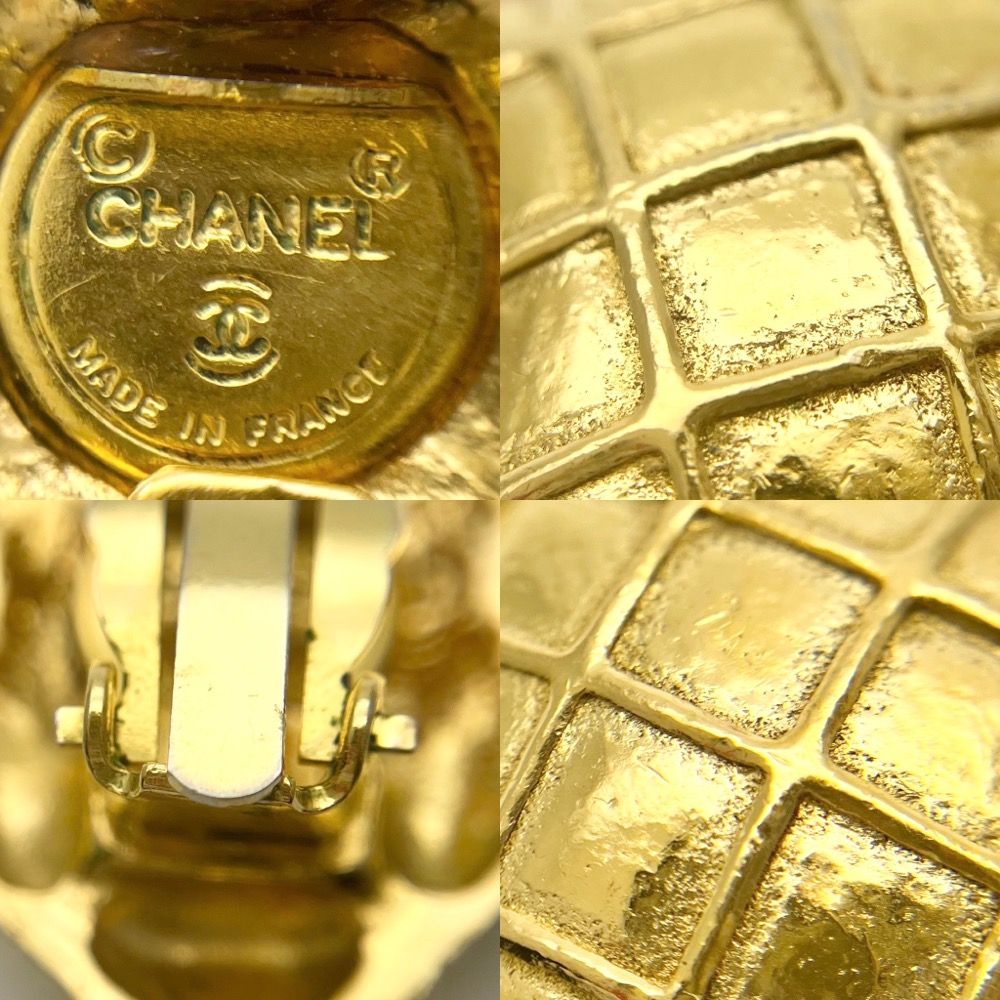 CHANEL シャネル イヤリング マトラッセ ひし形 アクセサリー