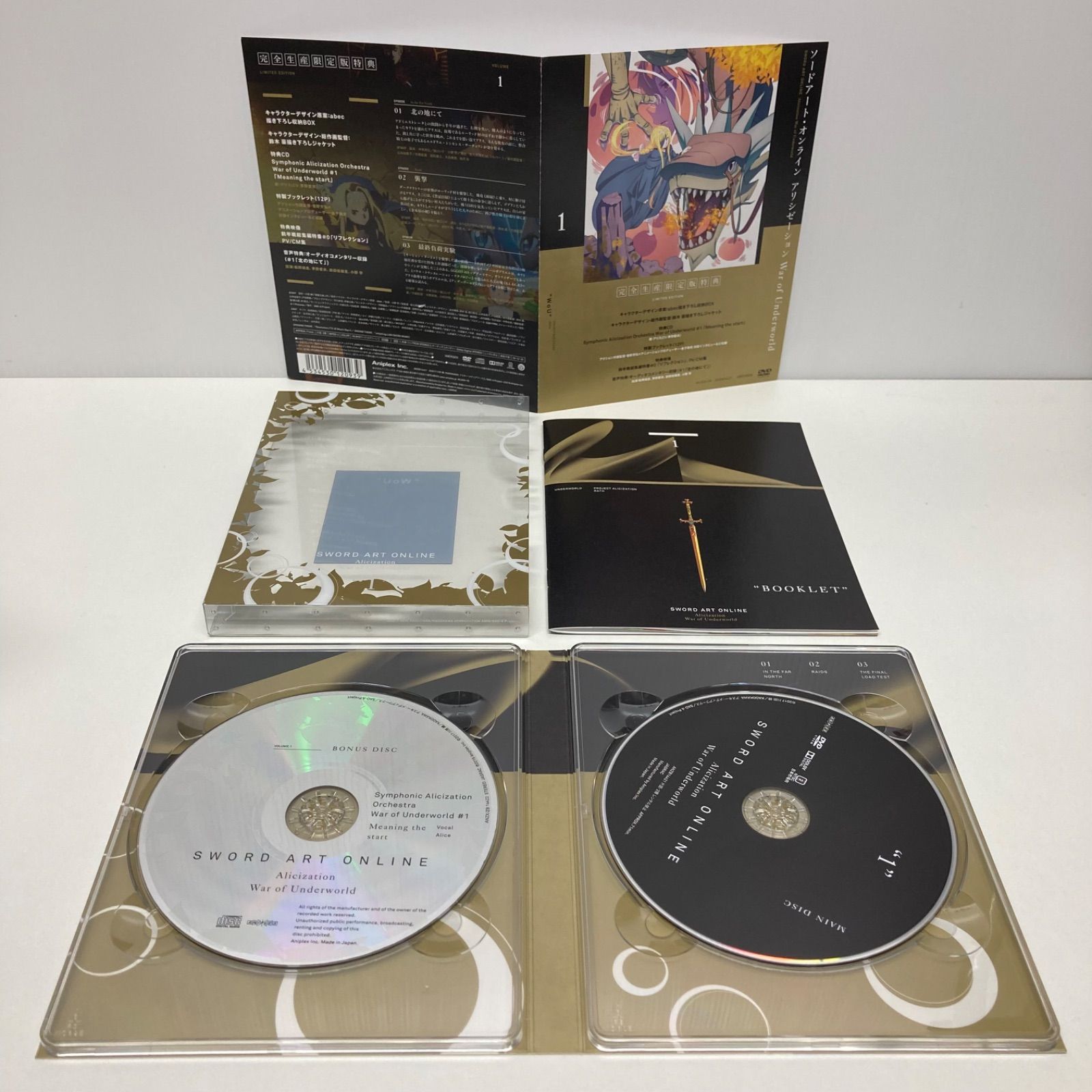 ソードアート・オンライン アリシゼーション DVD BOX付き全8巻 War of