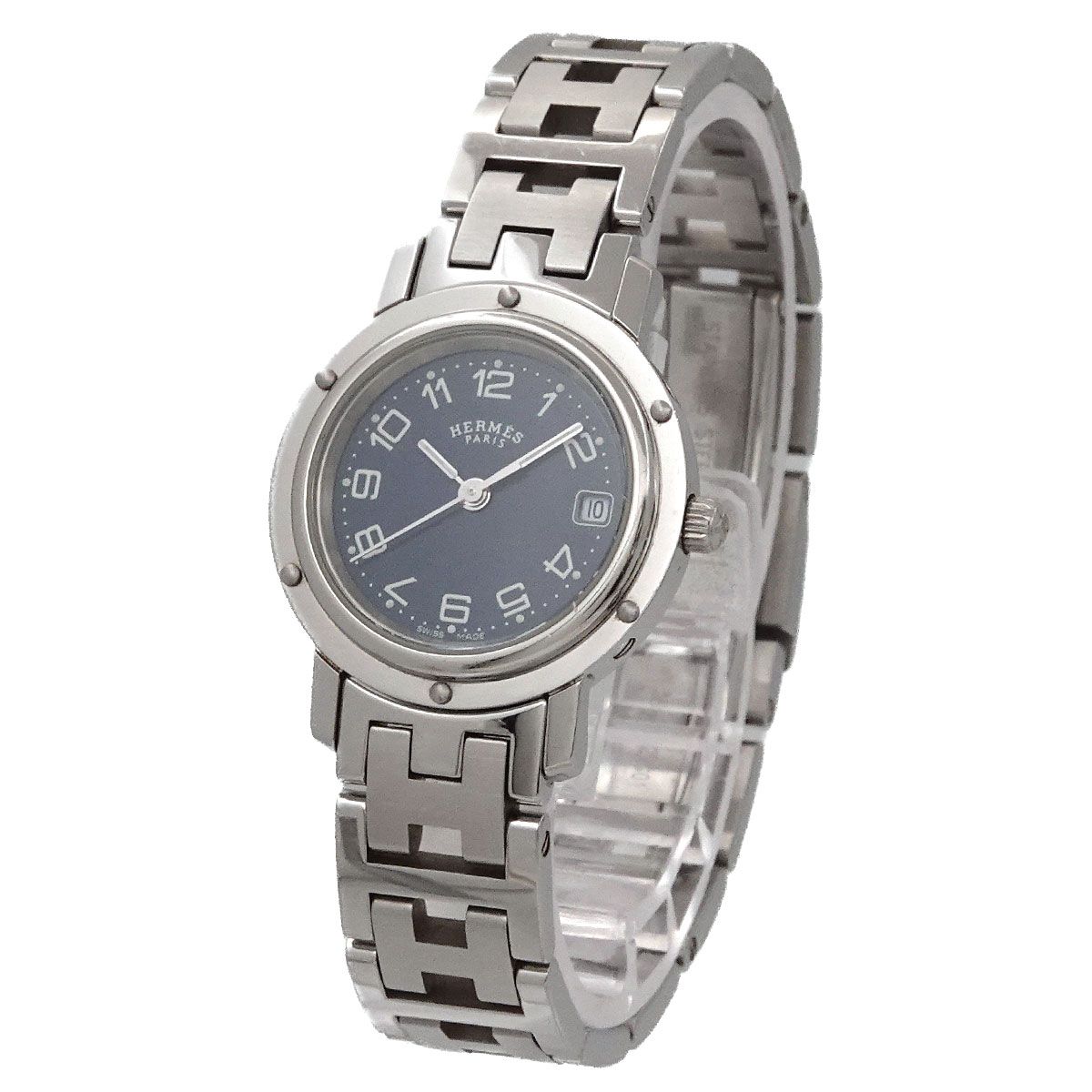 エルメス HERMES クリッパー CL4 210 ヴィンテージ レディース 腕時計  