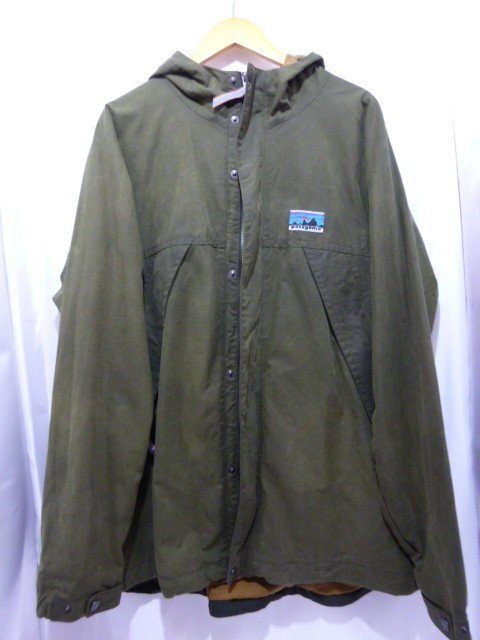 patagonia パタゴニア 26825FA23 50周年記念ワックスドコットンジャケット サイズXL カーキ メンズ トップス