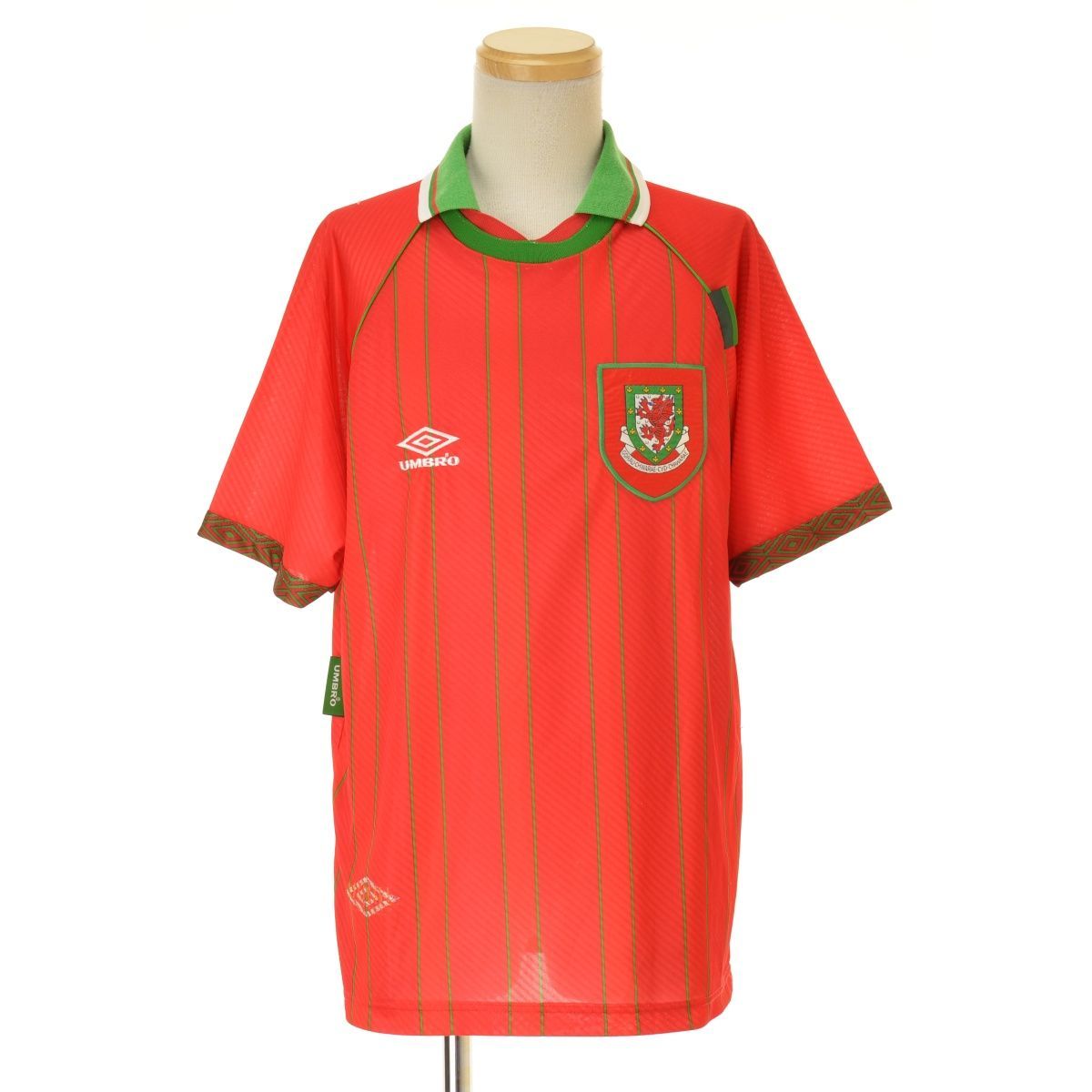 UMBRO】90s ウェールズ代表 94-96 サッカーユニーフォーム半袖