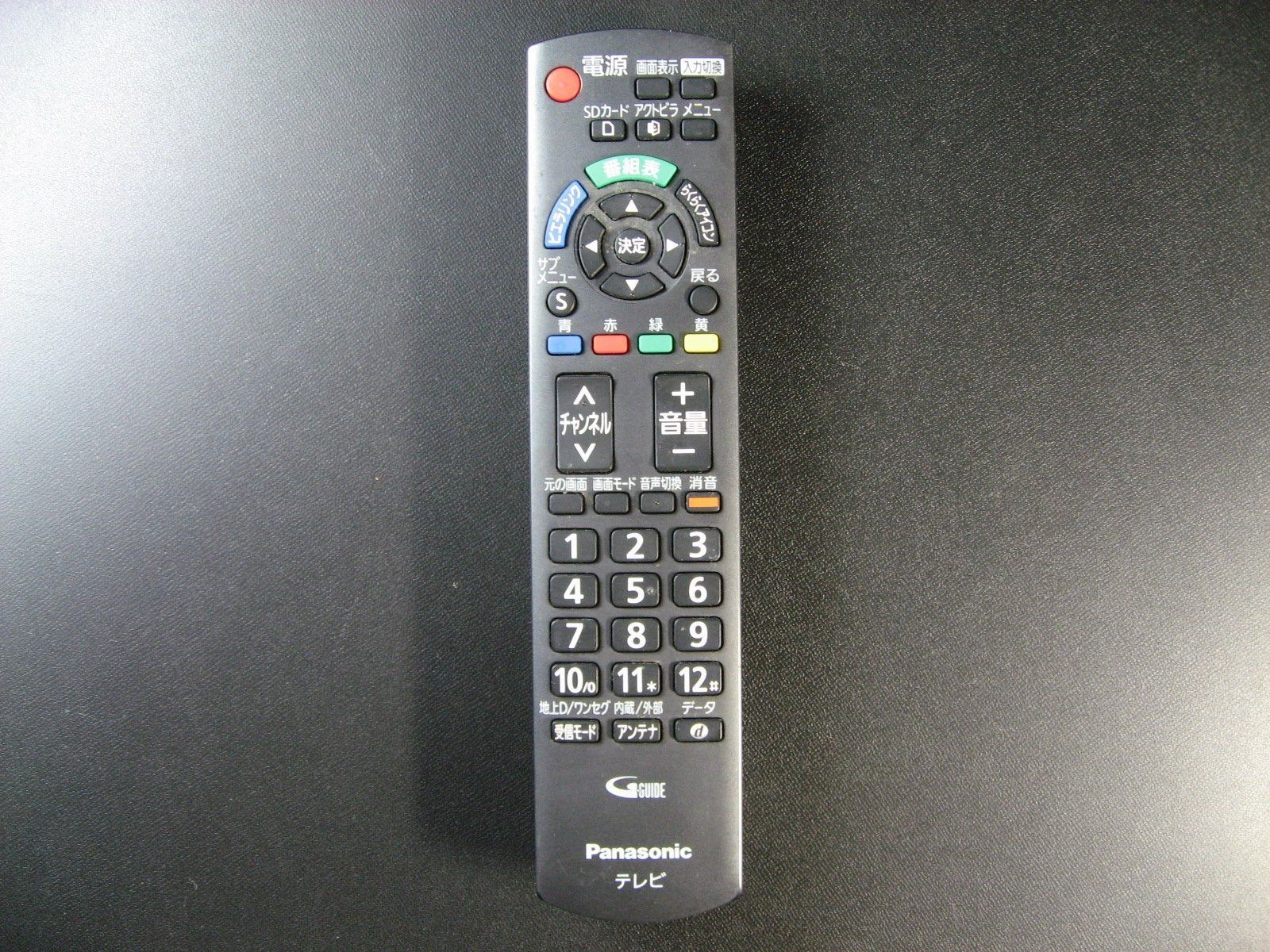 パナソニック テレビのリモコン N2QAYB000411