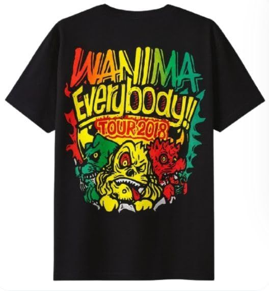 WANIMA - 新品！ WANIMA everybodyツアー Tシャツ XL WANIMA ワニマ Everybody!! Tour 2018 公式グッズ Tシャツ