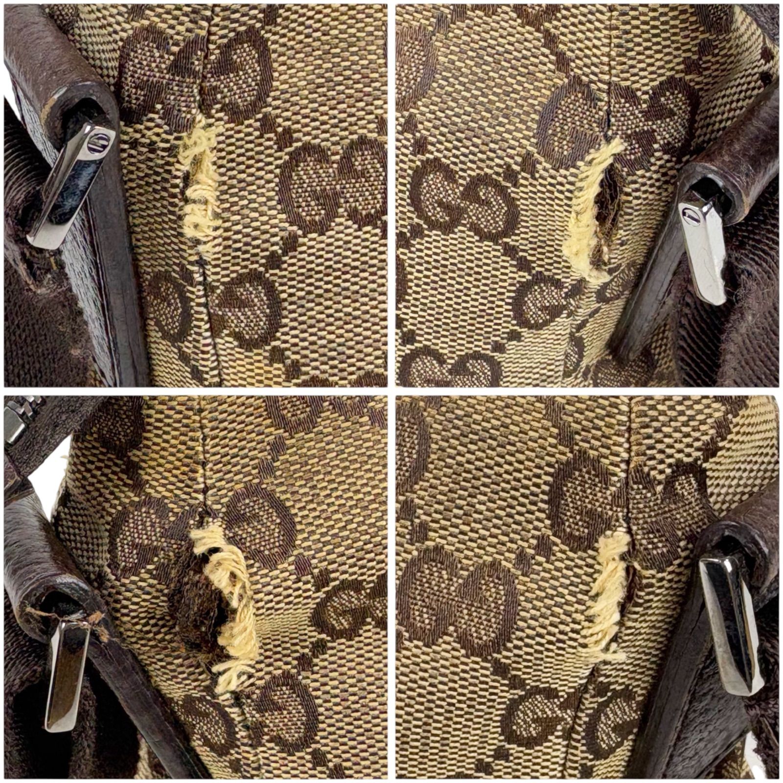 グッチ GUCCI GGキャンバス クロスボディバッグ ショルダーバッグ 