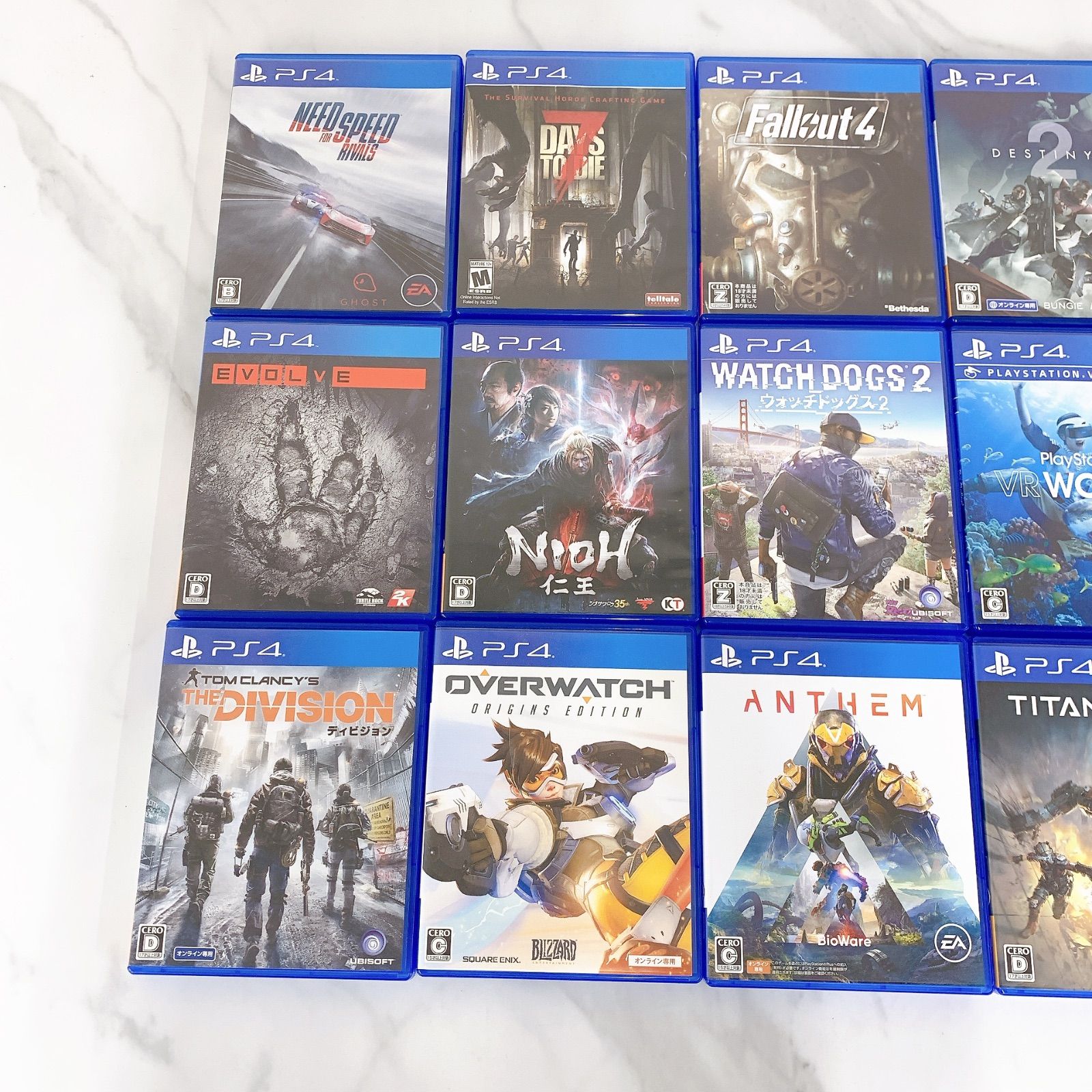人気スポー新作 ＆ PS4 ゲームソフト まとめ売り 14本セット PlayStation4 その他