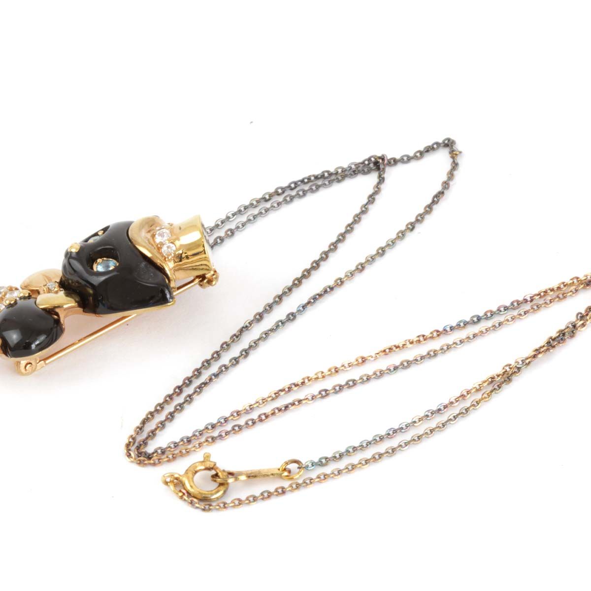 USED』 シルバー925 IEI cat ネックレス 2本セット ネックレス - メルカリ