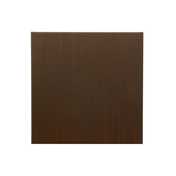 純国産 置き畳 約ユニット畳 約無地 カラー シンプル プラード ブラウン 約70×70cm×1.7cm 単品 代引不可