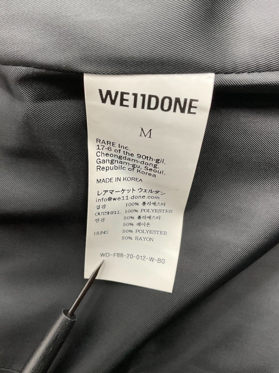 お値引き交渉大歓迎】 未使用 WE11DONE ウェルダン M ベージュ ボア