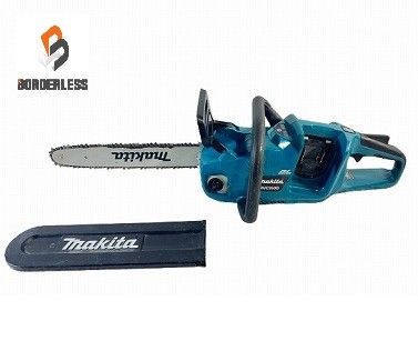 品 makita マキタ 18V 350mm 充電式チェンソー MUC353D 青 本体のみ コードレス バッテリー式 チェーンソー 造園