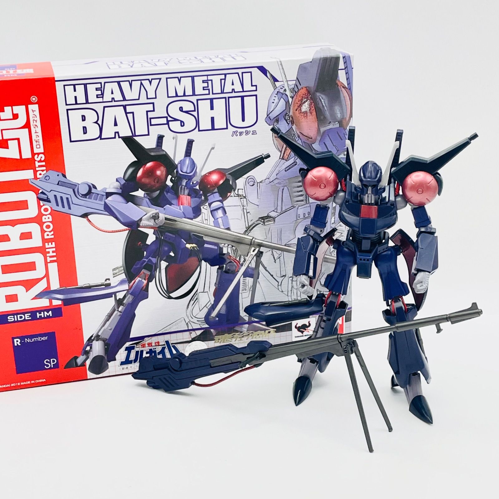 「ROBOT魂 ディザード（外箱なし）」重戦機エルガイム☆ヘビーメタル 重戦機エルガイム』駆る真紅のA級ヘビーメタル「ヌーベル