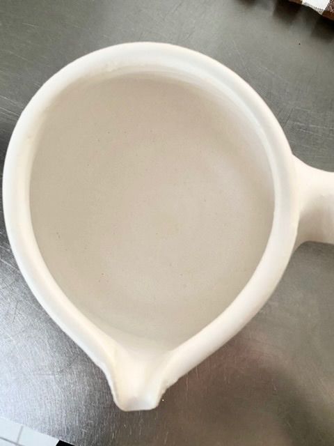 蓋付き耐熱ミルクパン 白