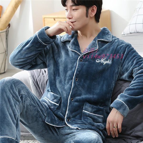 D.IIZOO] 起毛 長袖 もこもこ パジャマ メンズ 冬 上下セット ルームウェア 暖かい 防寒 部屋着 冬用 パジャマ ハー 冬 パジャマ  メンズ 裏起毛 フード付き モコモコ 温かい 長袖 前開き キルティング ルームウェア 上下セット 部屋着 保温 厚手 防寒 メンズ [ [D.IIZOO] パーカー風 長袖 もこもこ パジャマ メンズ 冬 上下セット ルームウェア ゆったり 暖かい 防寒 部屋着 裏起