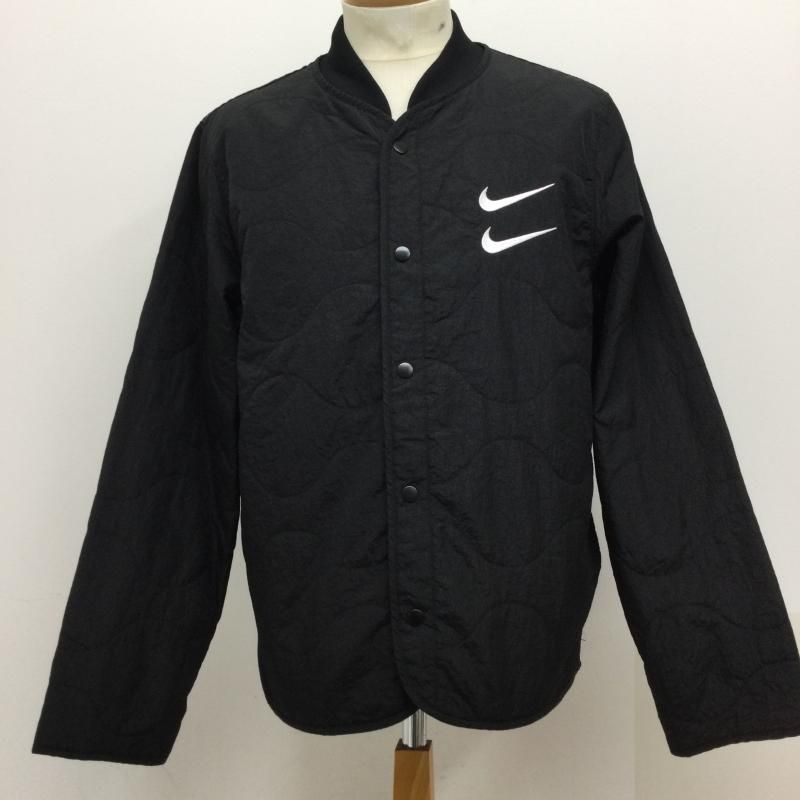 NIKE ナイキ ジャケット、上着 ジャンパー、ブルゾン DOUBLE SWOOSH QUILTED JACKET/ジャケット/L/ナイロン/DM1247-010