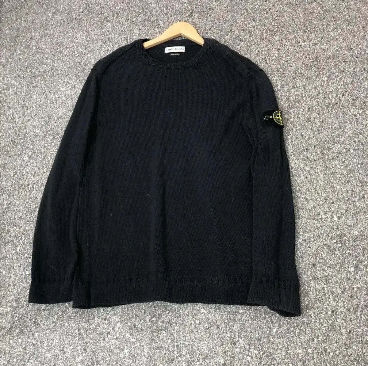 ストーンアイランドニットネイビーXL