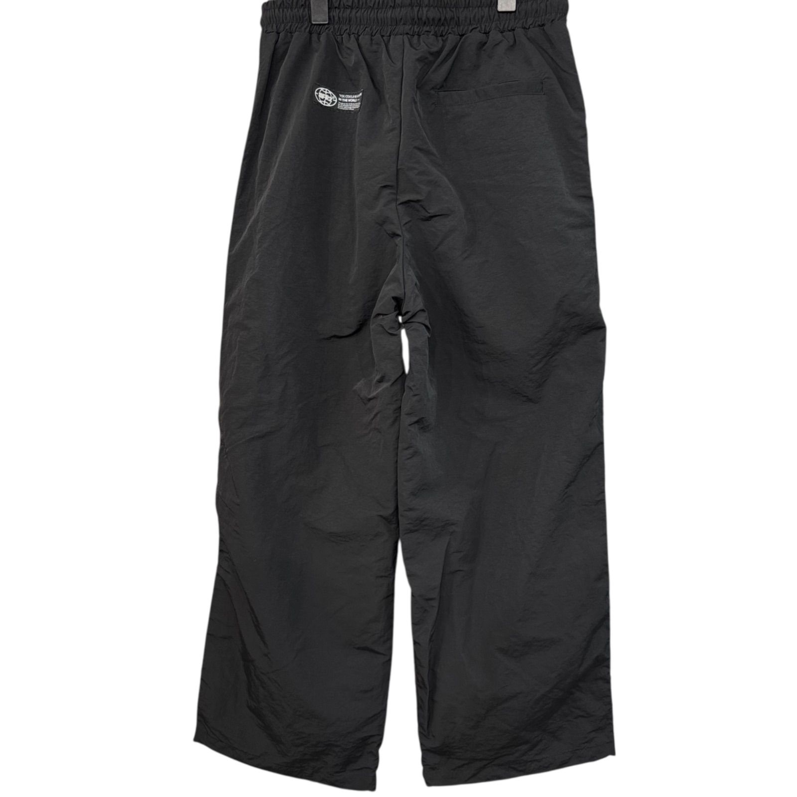 FR2 SWITCHING NYLON WIDE PANTS BLACK エフアールツー ナイロンパンツ ワイドパンツ
