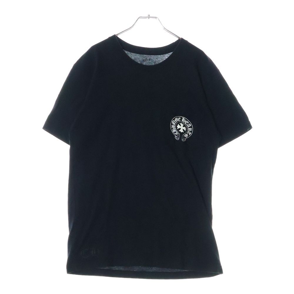 【美品　クリーニング済み】CHROME HEARTS Tシャツ フロントプリント CHROME HEARTS (クロムハーツ) CH T-SHRT 1 バック英字プリントT